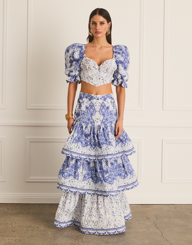 Aqua Blu Australia - Willow Celeste Maxi Skirt