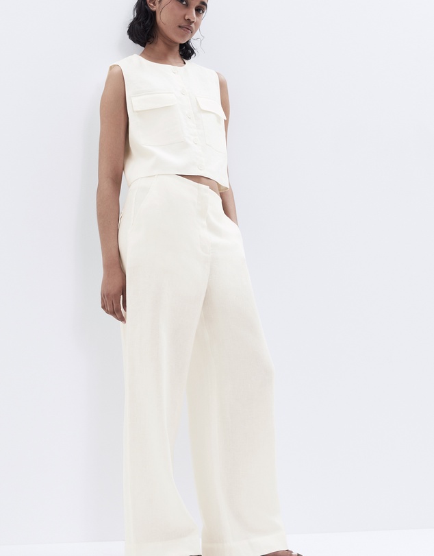 UNISON - Linen Utility Vest