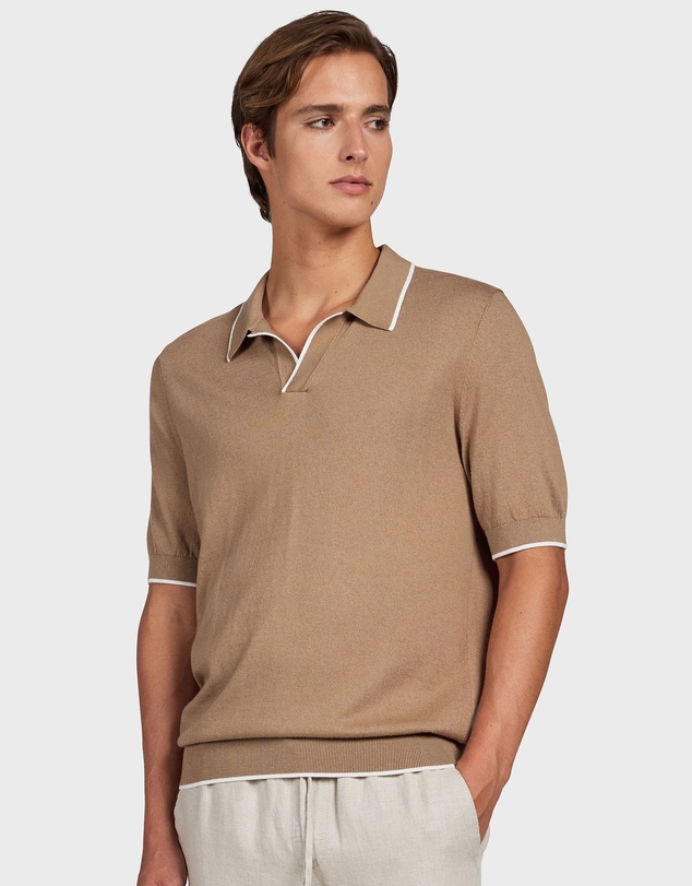 Academy Brand - Larry Tipped Polo