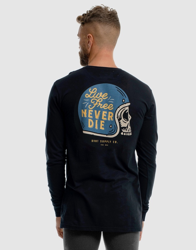 DVNT - Live Free Long Sleeve Tee