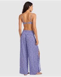 Seafolly - Marseille Shirred Waist Wrap Pant