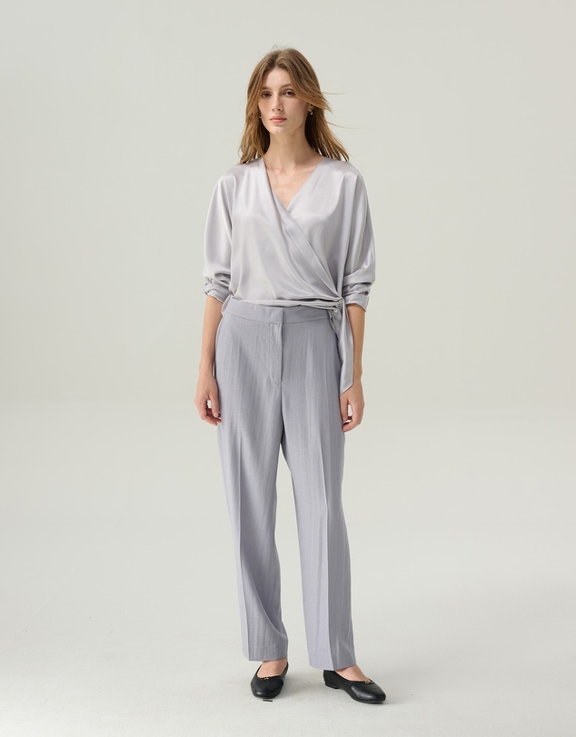 IDA+S - Eliza Silk Suit Pants