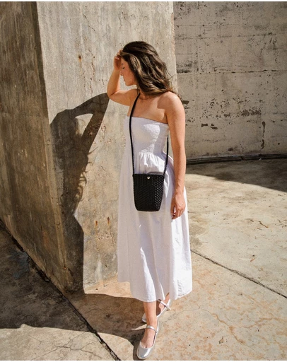 Mimmi Terra - Woven Cross Body Sling Nera
