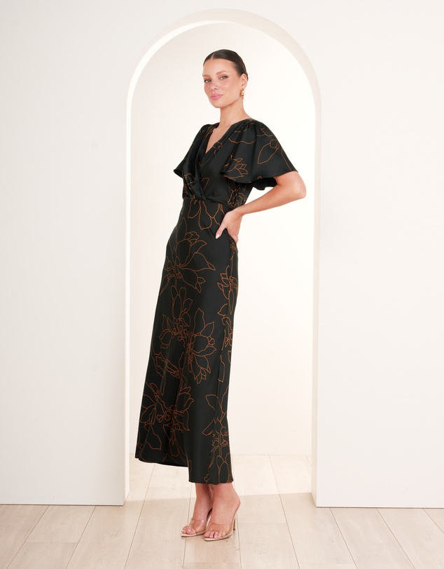 Pilgrim - Becky Short Sleeve Maxi Dress