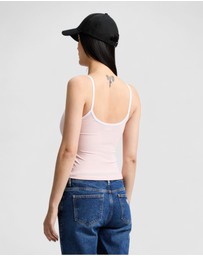 GUESS - GUESS JEANS Embroidered Star Tank Top
