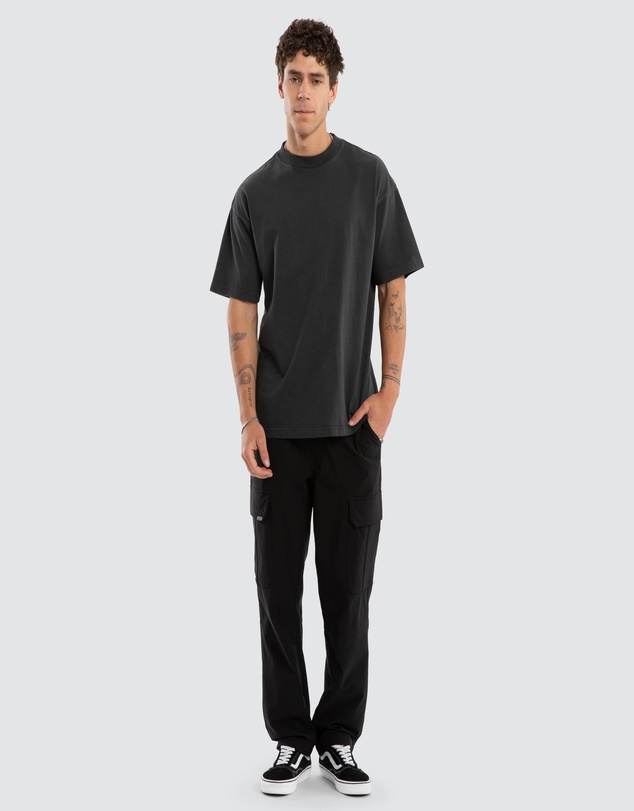 Nena & Pasadena - Delta Elastic Waist Nylon Cargo Pant