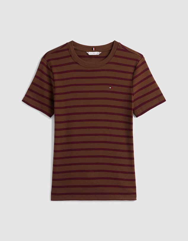 Tommy Hilfiger - Slim Cody Crew Neck Short Sleeve Top