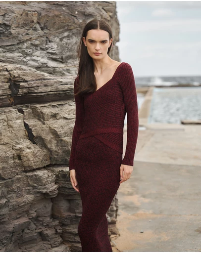 Forcast - Cienna Knit Skirt