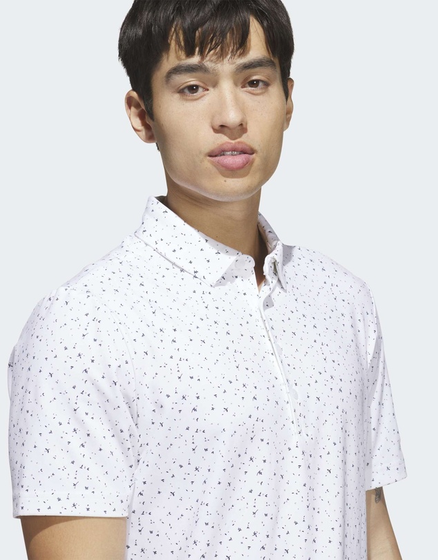 adidas Performance - ULTIMATE365+ CLIMACOOL BUTTERSPUN BREAK OUT PRINT POLO SHIRT Mens