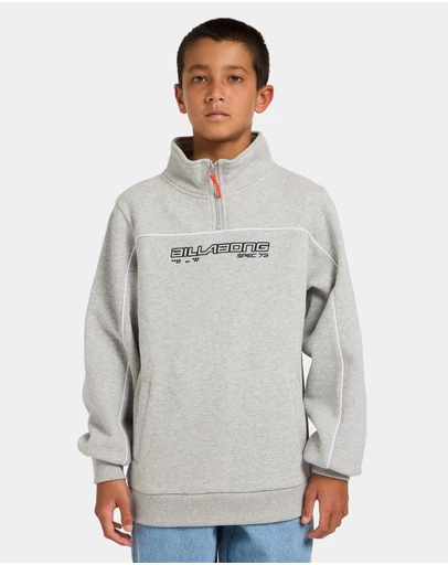Billabong - Boys 8 to 16 Spec 1/4 Zip Fleece Top