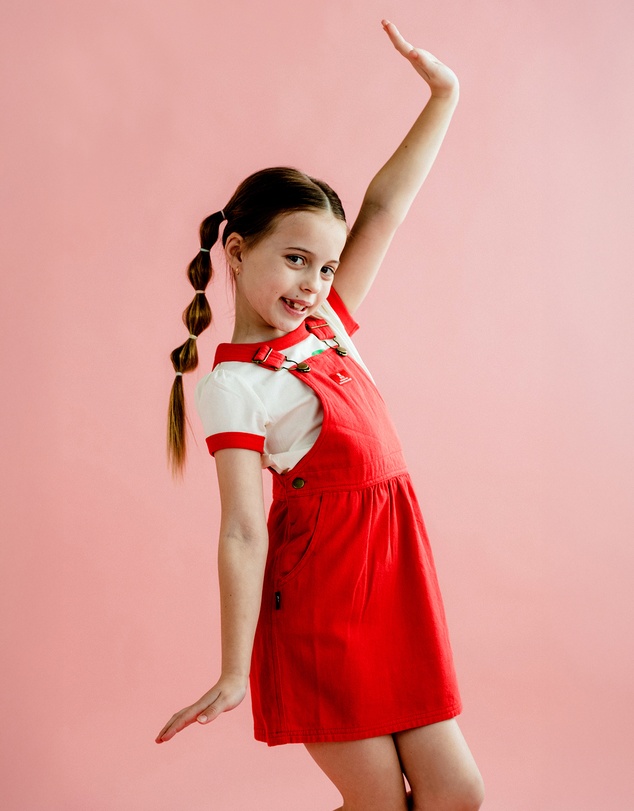 Rock Your Kid - Twiggy Pinafore Dress - Kids