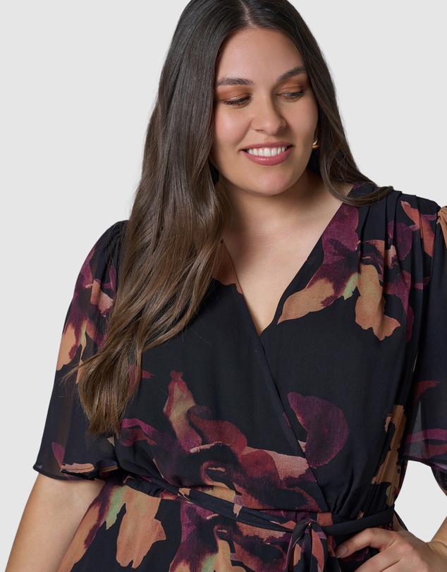 Pink Dusk by Curve Project - Hypnotic Maxi Dress