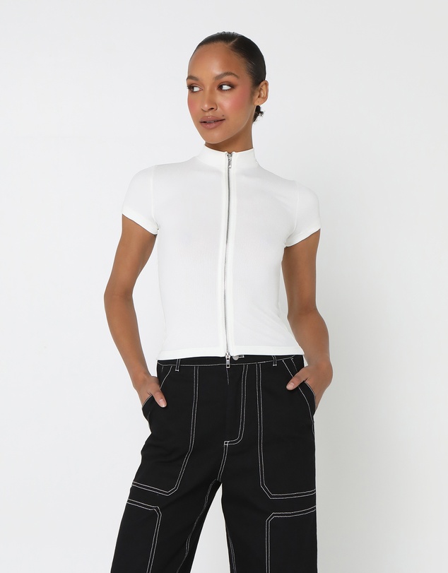 BY.DYLN - Sydney Zip Top