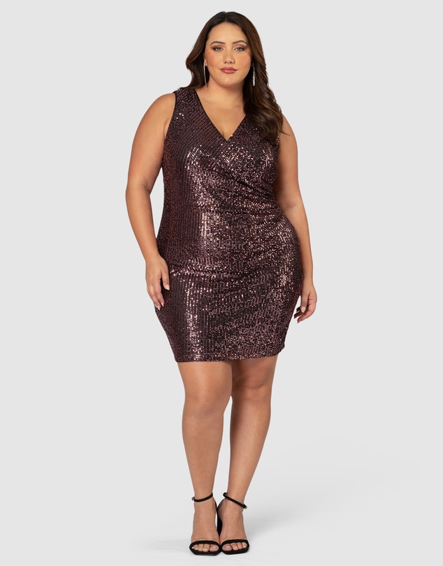 Pink Dusk by Curve Project - Its My Birthday Dress