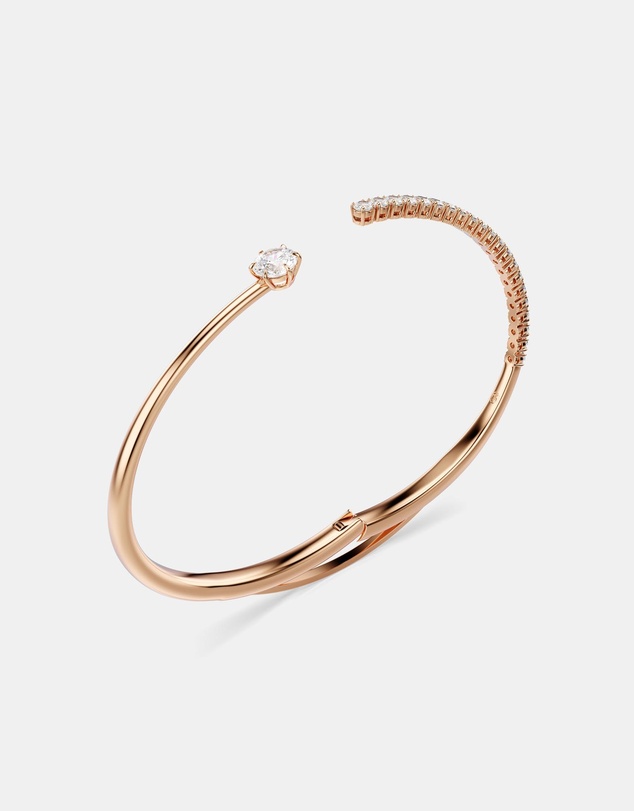 Swarovski - Matrix:Bangle Open White/Ros