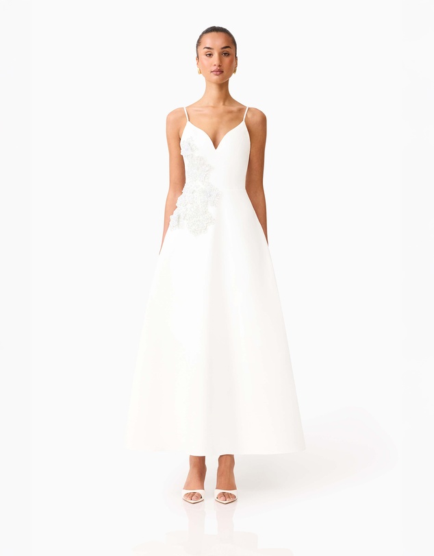 Elliatt - Stella A Line Gown in White