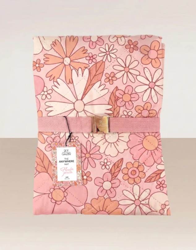 Sky Gazer - The Anywhere Mat- Flower Power