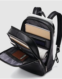 Samsonite - Sam Classic Leather Slim Backpack