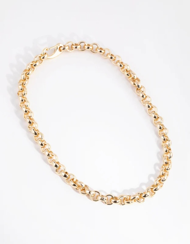 Lovisa - Gold Plated Rolo Chain Necklace