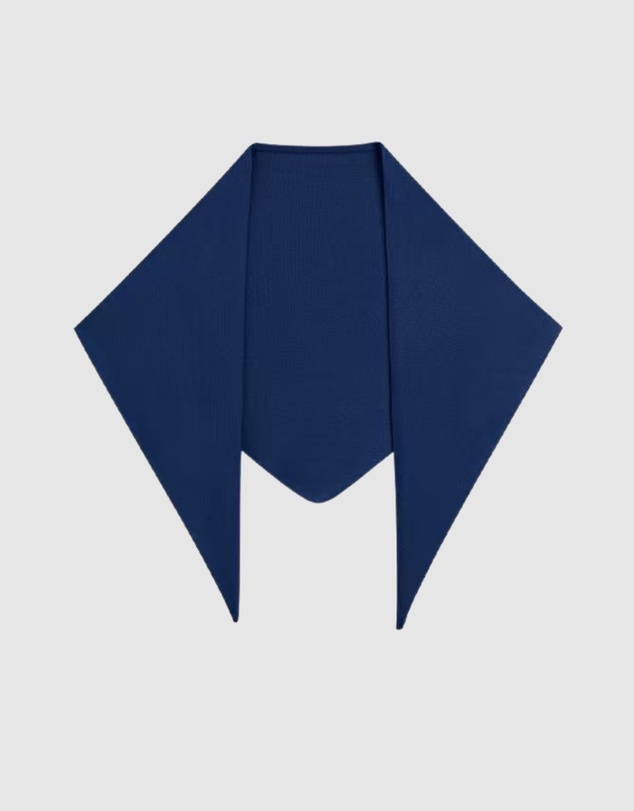 SILK MAGNOLIA - Cashmere Triangle Scarf