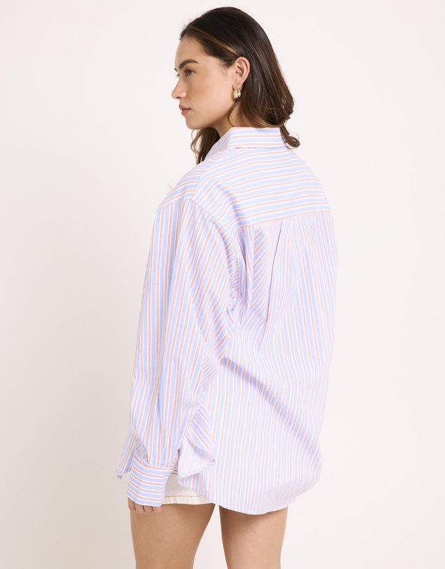 Subtitled - Coby Crisp Oversized Long Sleeve Shirt