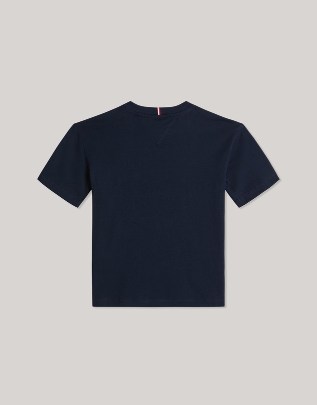 Tommy Hilfiger - Flag Embroidery Crew Neck T-Shirt - Teens