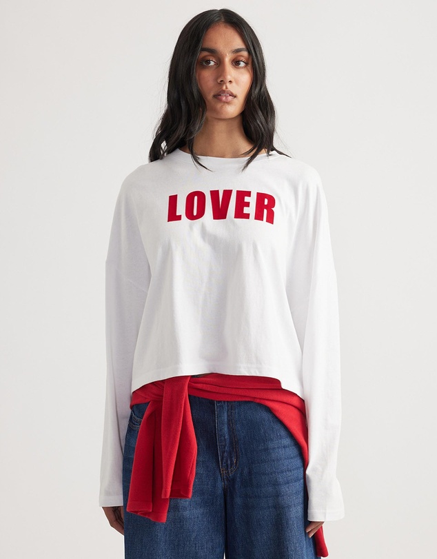Decjuba - Lover Long Sleeve Print Tee