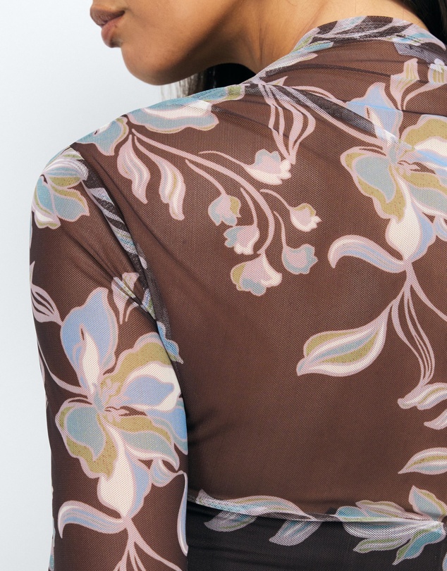 AERE - Nisha Mesh Top