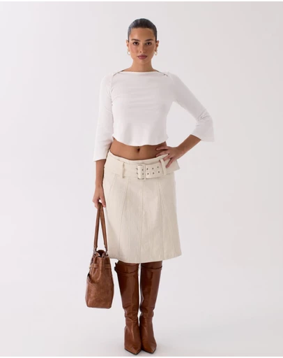 Style Addict - Lola Top - White