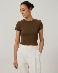 Calli - Double Face Jersey Tee