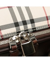 Pre-Loved by Azura Reborn - Pre-Loved House Check Canvas Travel Bag
