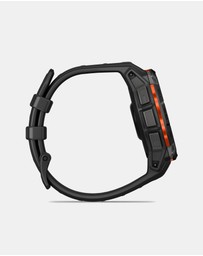Garmin - Instinct 3 45mm Solar Black Bezel with Black Band