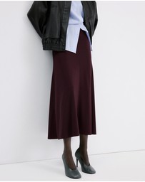 M.N.G - Fine Knit Midi Skirt