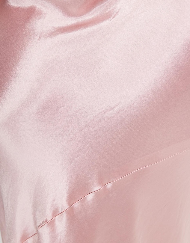 Third Form - Satin Bias Cowl Back Maxi Dress