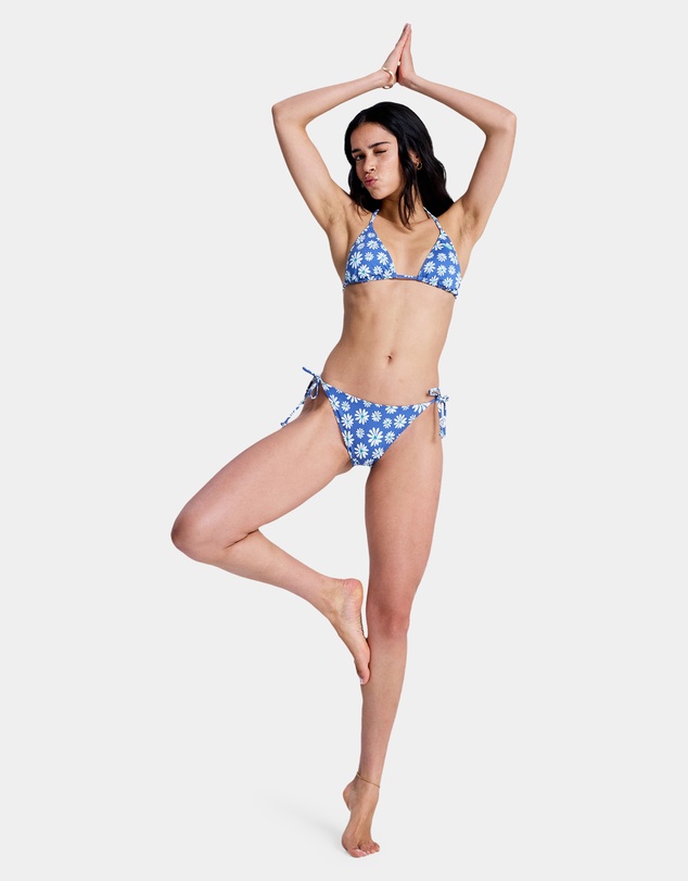 Roxy - Womens Printed Essentials Tiki Tri Bikini Top