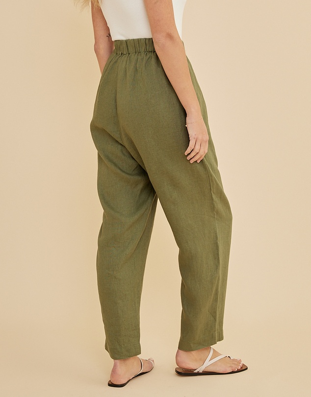 Amelius - Carter Elasticated Linen Pant