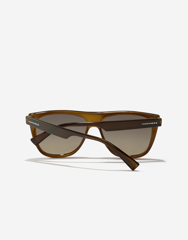 Hawkers Co - Hawkers - Runway - camel smoky black  Sunglasses for Men and Women UV400