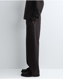 COS - Scuba Relaxed-Fit Straight-Leg Trousers