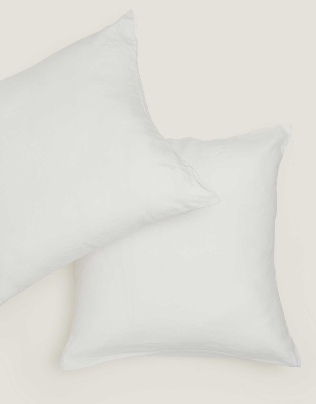 Carlotta + Gee - 100% Linen European Pillowcase Set