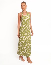 Petal & Pup - Alexis Maxi Dress - Green Floral