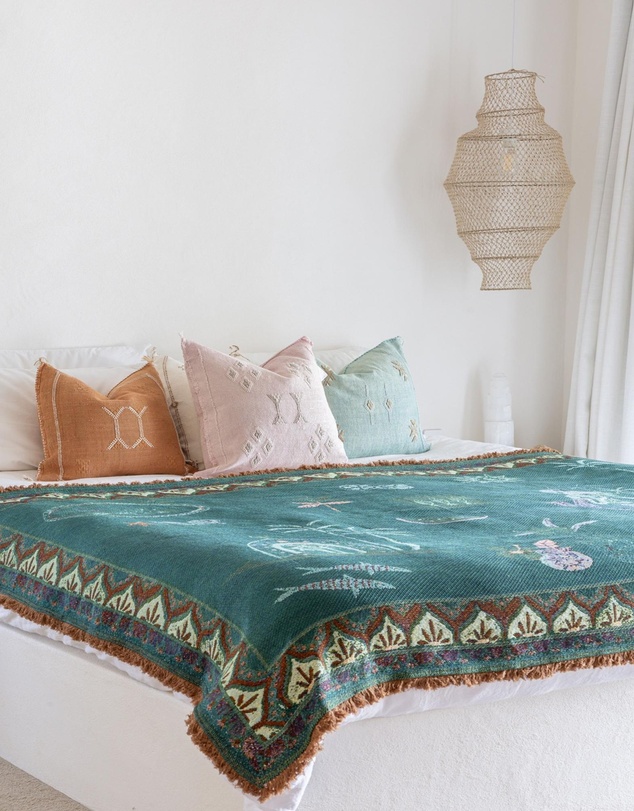 Good Throw Co - Sea Song Mermaid Art Throw Rug