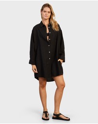 Academy Brand - Hampton Linen Beach Dress