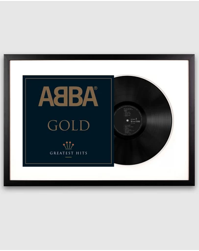 iWorld - Framed ABBA GOLD - Double Vinyl Album Art