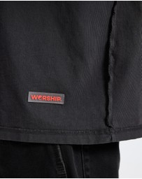 Worship - Reverse Box Fit Cropped Overdye Tee