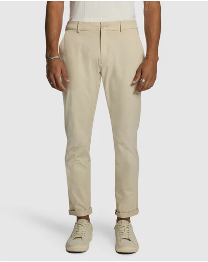 yd. - Danny Super Stretch Slim Chinos