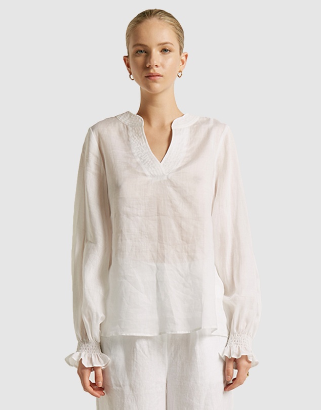 FRIEND of AUDREY - Oia Ramie Top