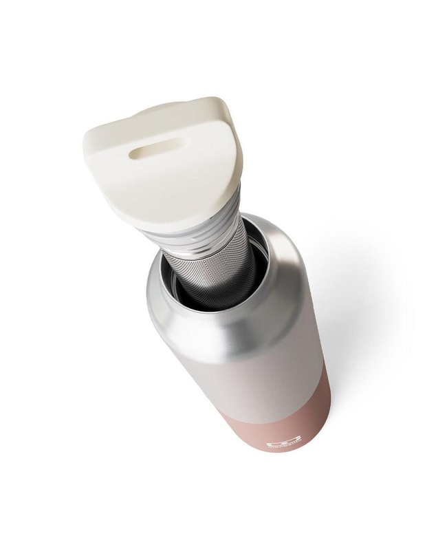 Monbento - Monbento MB Steel Insulated Bottle - Rose Moka