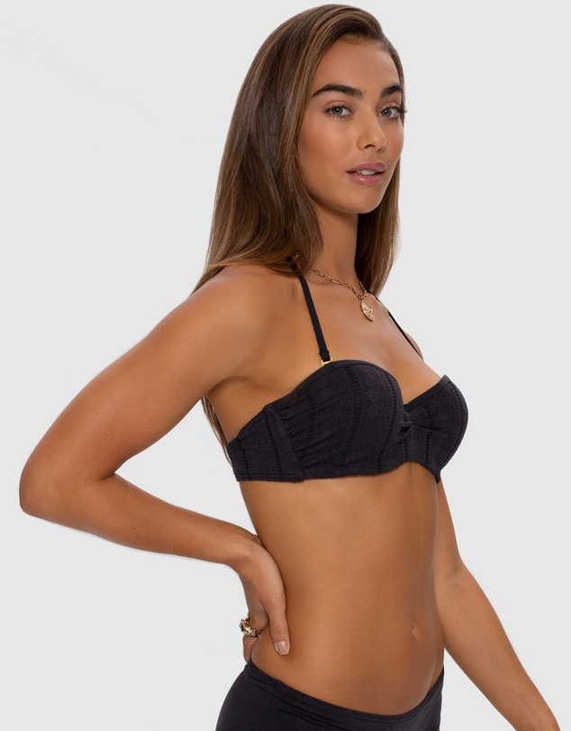 Aqua Blu Australia - Raven Bandeau Bikini Top