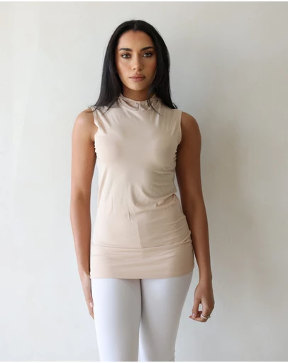 Mod Squad - Luxe Sleeveless Hooded Tank Base Layer
