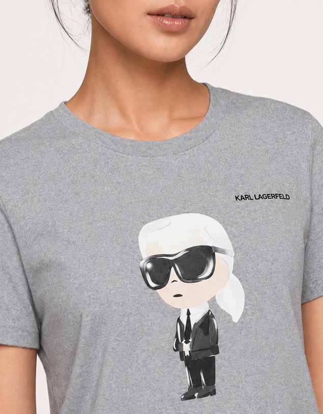 Karl Lagerfeld - Ikon Aquarelle K T-Shirt